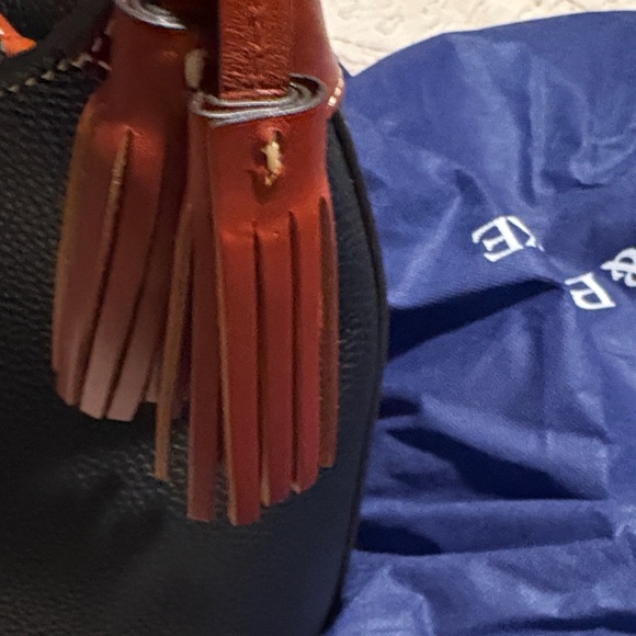 Dooney & Bourke Black and Brown Hobo Bag - Picture 5 of 15